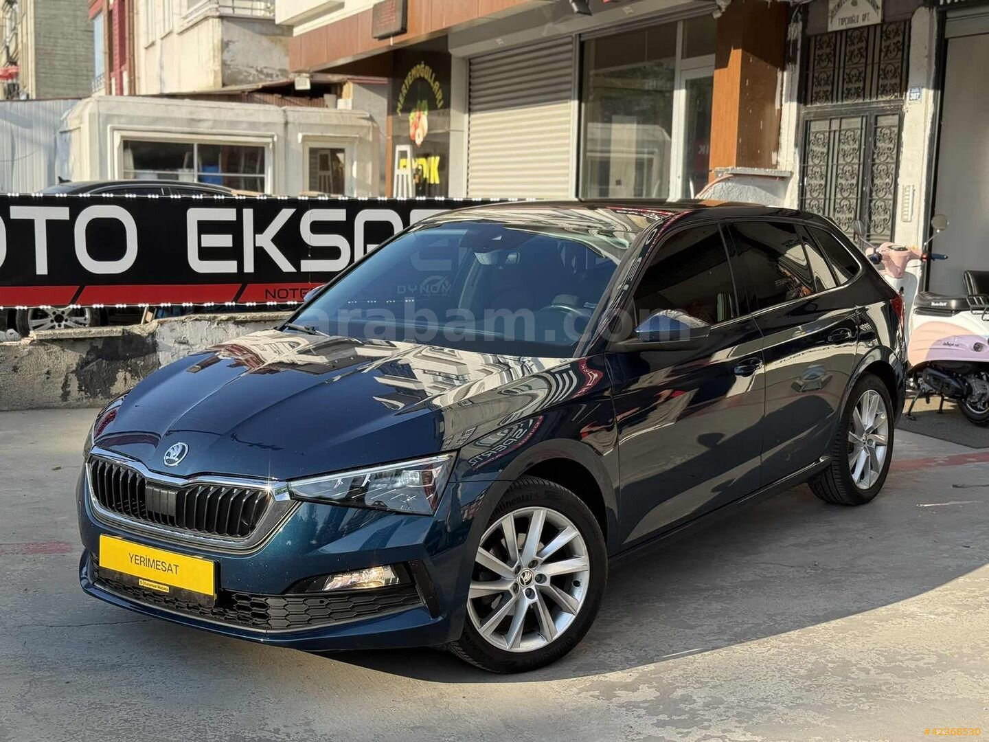 Galeriden Skoda Scala 1.0 TSI Premium 2020 Model Ordu 118.000 km Mavi 3