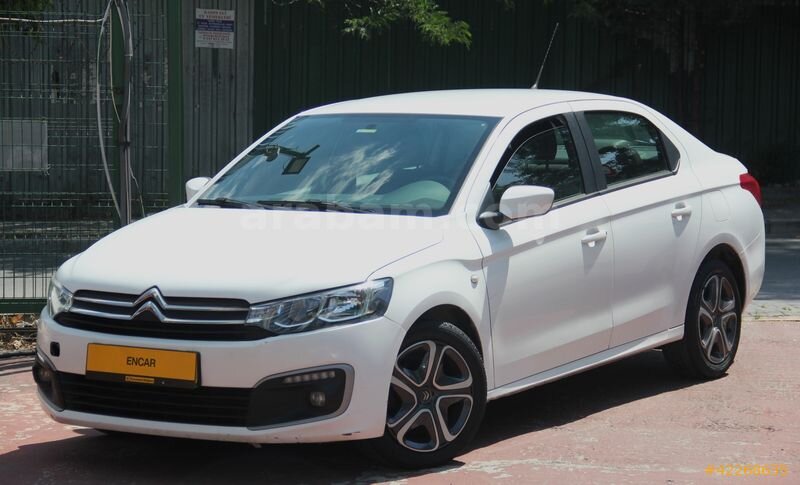 Galeriden Citroen C-Elysée 1.6 BlueHDI Feel 2018 Model İstanbul 209.645 km Beyaz