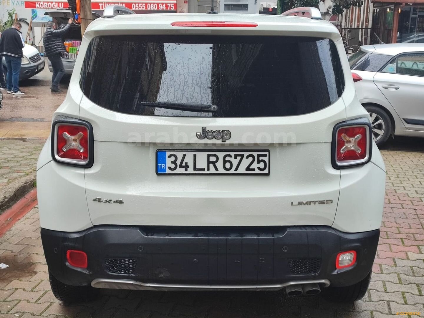 Galeriden Jeep Renegade 1.4 MultiAir Limited 2016 Model İstanbul 270.000 km Beyaz 5