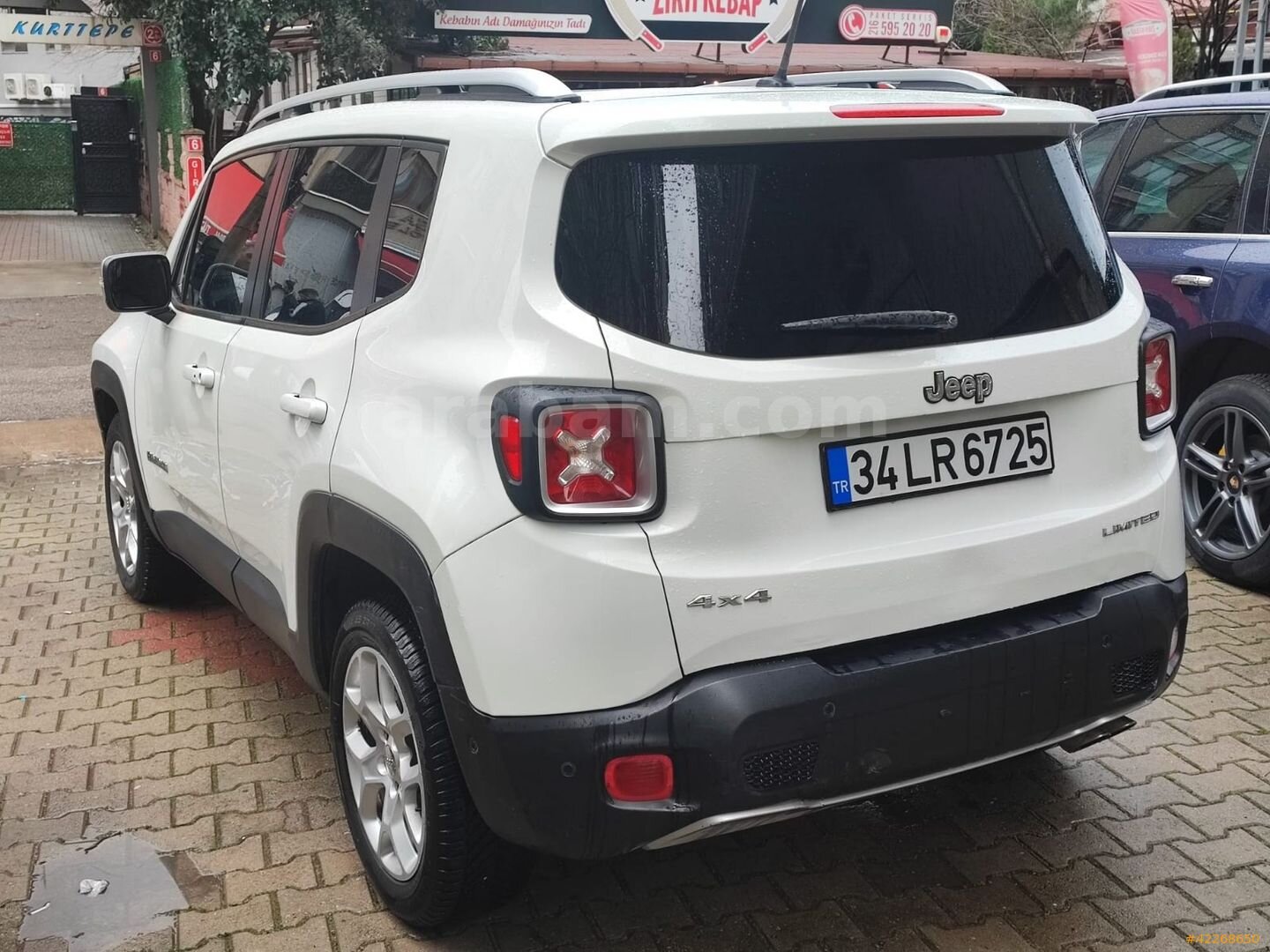 Galeriden Jeep Renegade 1.4 MultiAir Limited 2016 Model İstanbul 270.000 km Beyaz 6