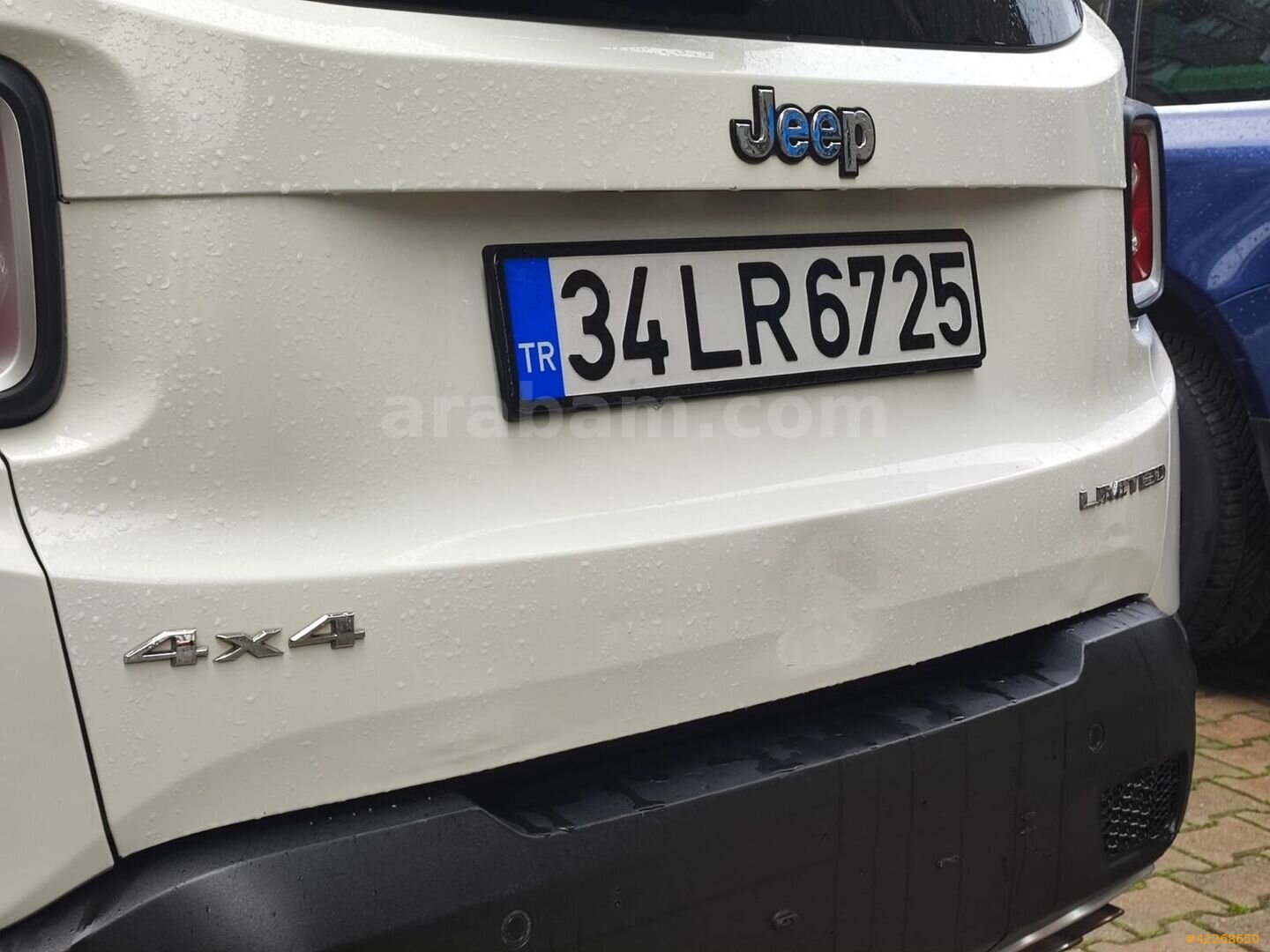 Galeriden Jeep Renegade 1.4 MultiAir Limited 2016 Model İstanbul 270.000 km Beyaz 7