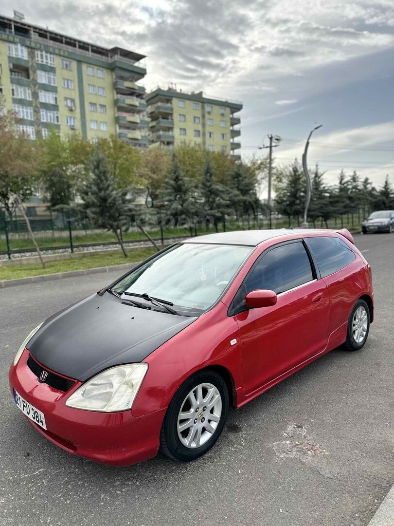 Sahibinden Honda Civic 1.6 i ES 2004 Model Mersin 210.000 km Kırmızı 4