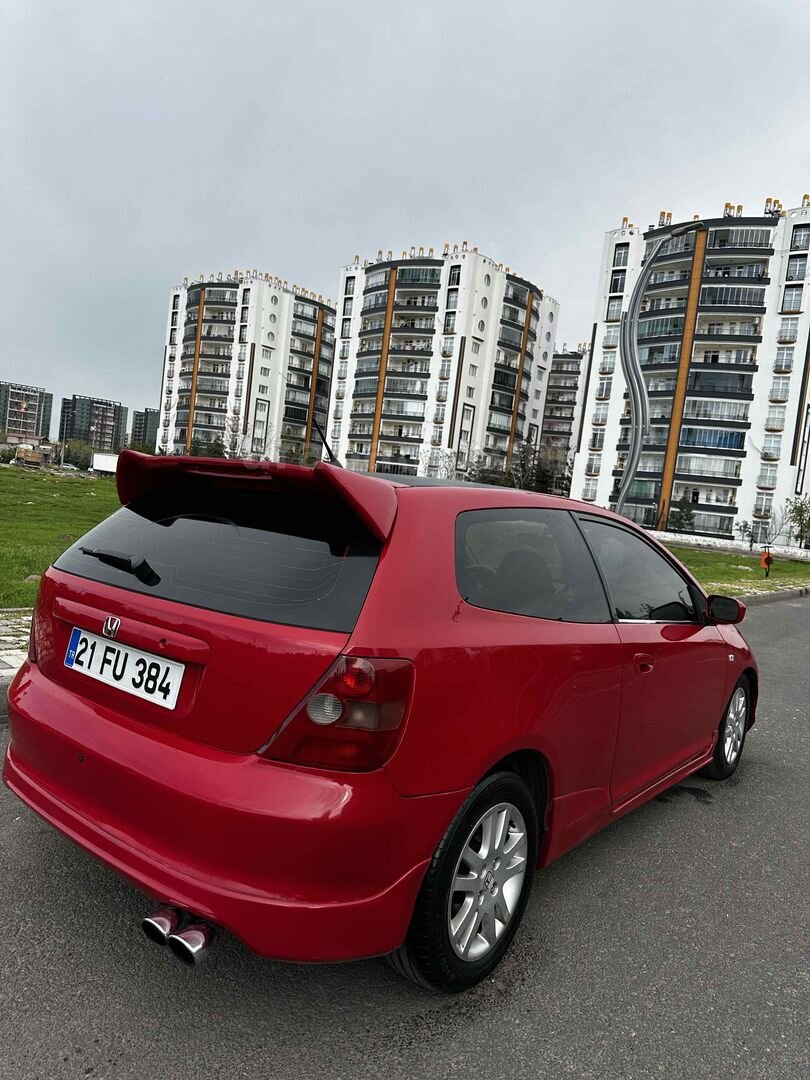 Sahibinden Honda Civic 1.6 i ES 2004 Model Mersin 210.000 km Kırmızı 3