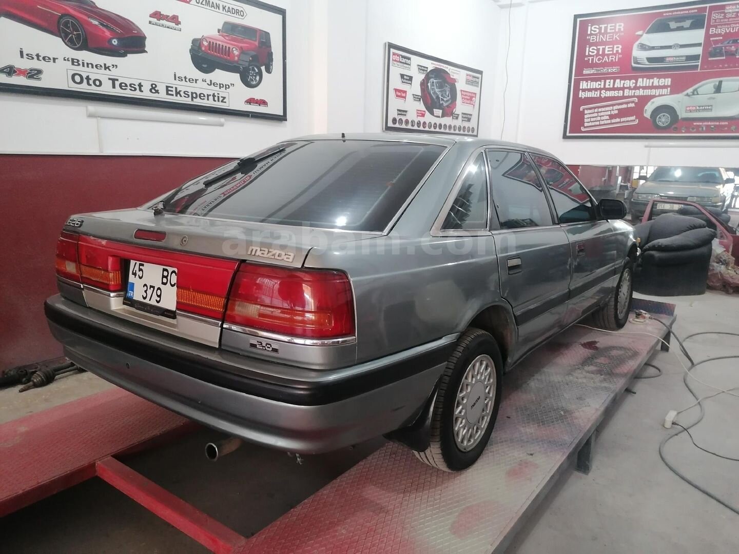 Galeriden Mazda 626 2.0 GLX 1991 Model Çanakkale 400.000 km Yeşil 3