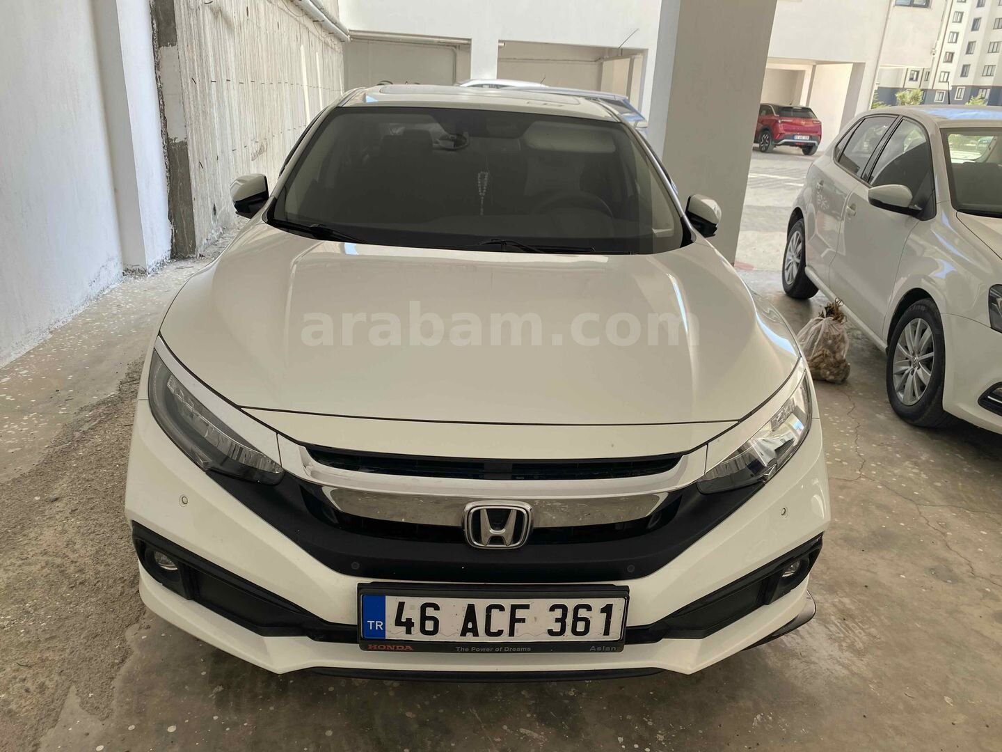 Sahibinden Honda Civic 1.6i VTEC Elegance 2020 Model Kahramanmaraş 38.000 km Beyaz 1