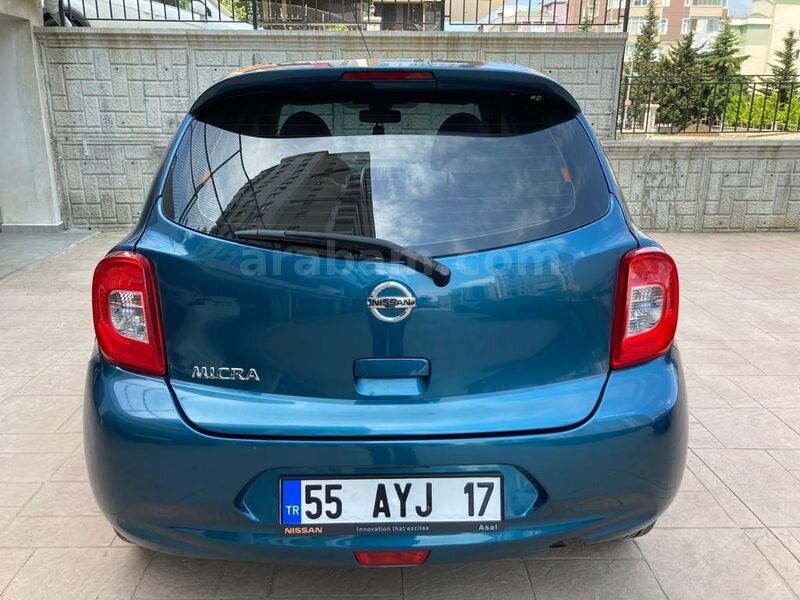 Sahibinden Nissan Micra 1.2 Match 2017 Model Samsun 63.000 km Mavi