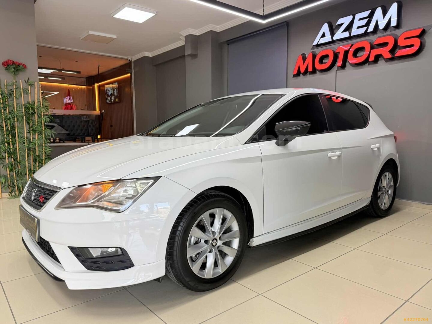 Galeriden Seat Leon 1.6 TDI Style 2017 Model İzmir 224.000 km Beyaz 5