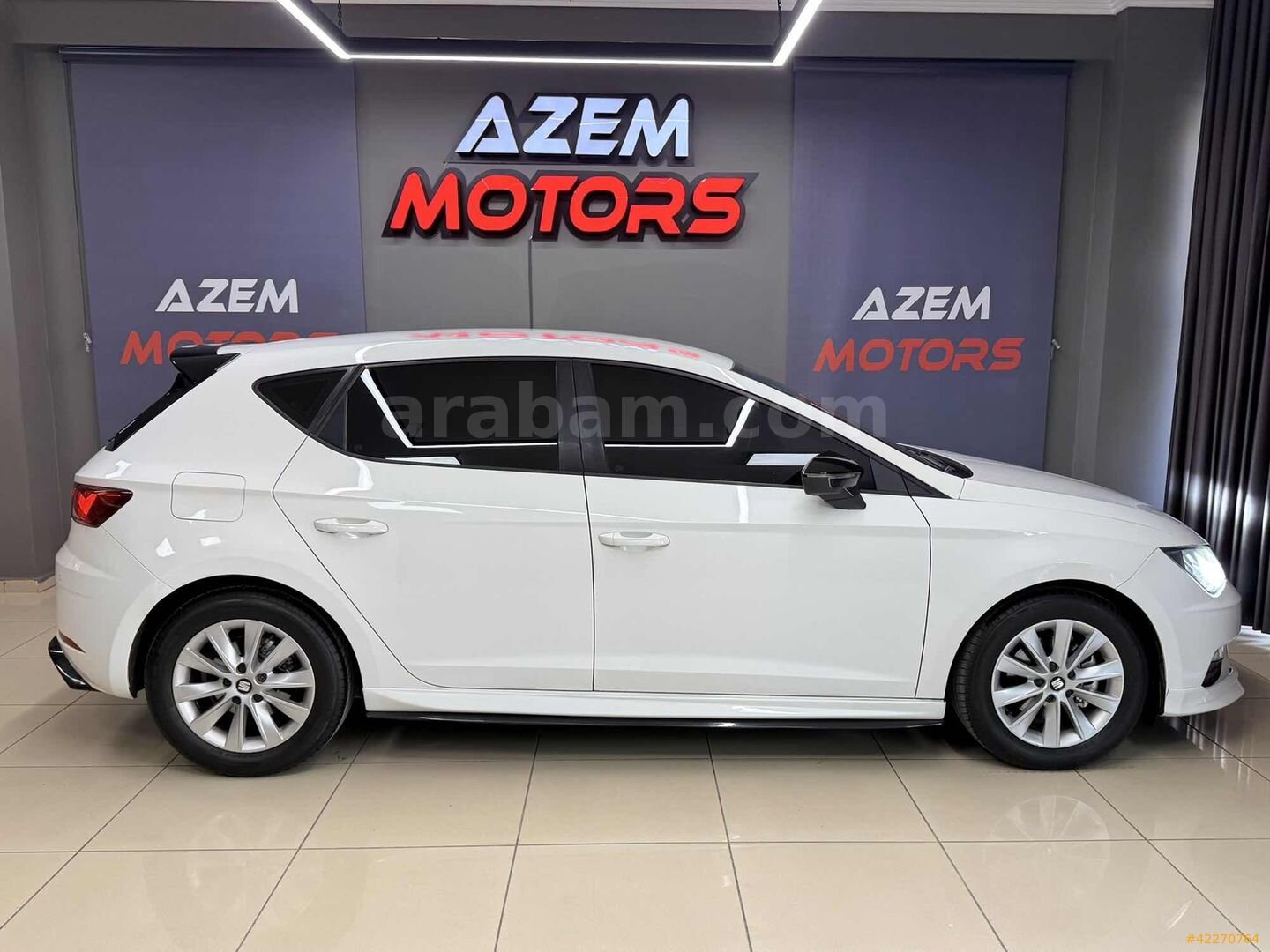 Galeriden Seat Leon 1.6 TDI Style 2017 Model İzmir 224.000 km Beyaz 4