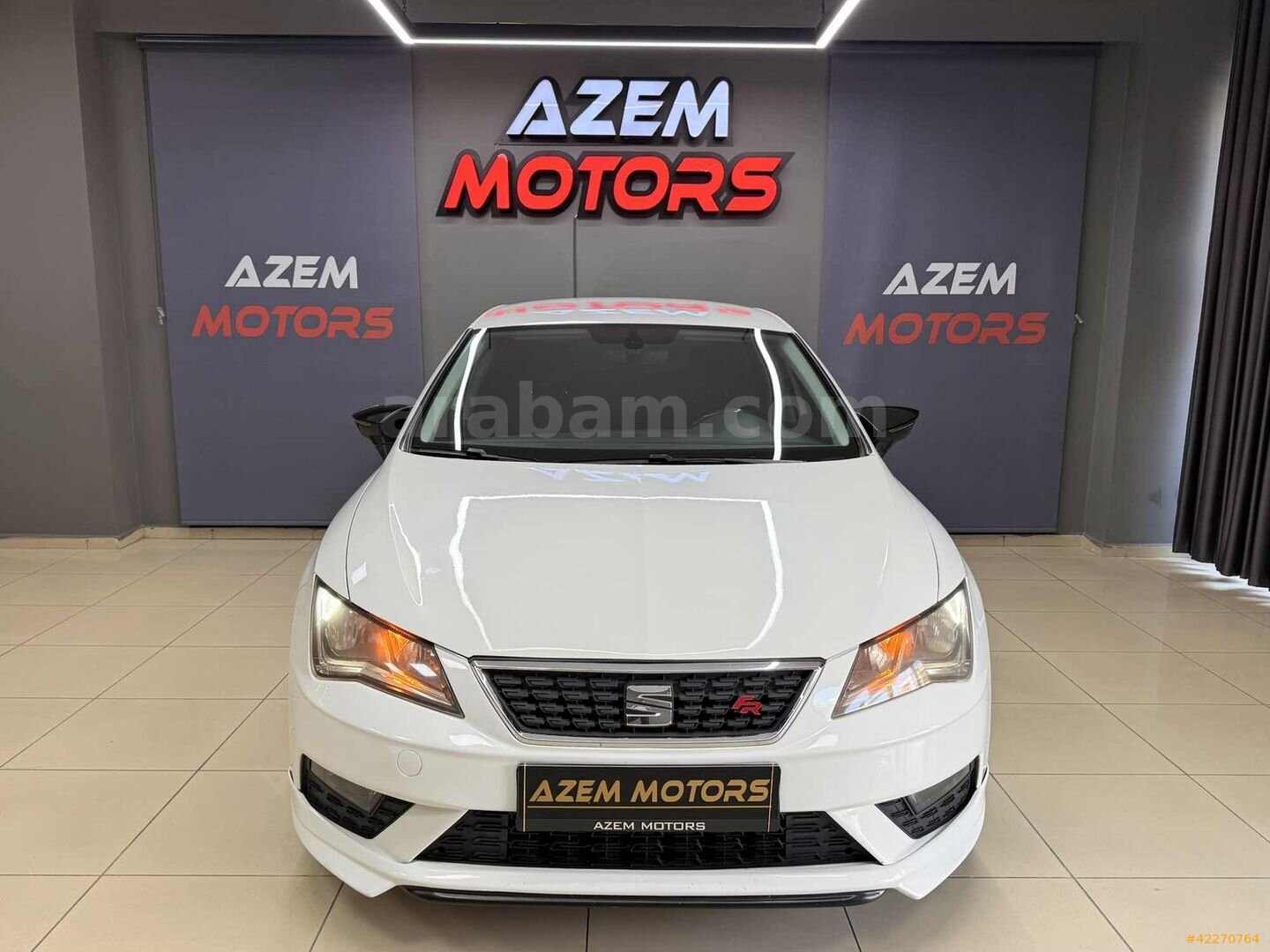 Galeriden Seat Leon 1.6 TDI Style 2017 Model İzmir 224.000 km Beyaz 1
