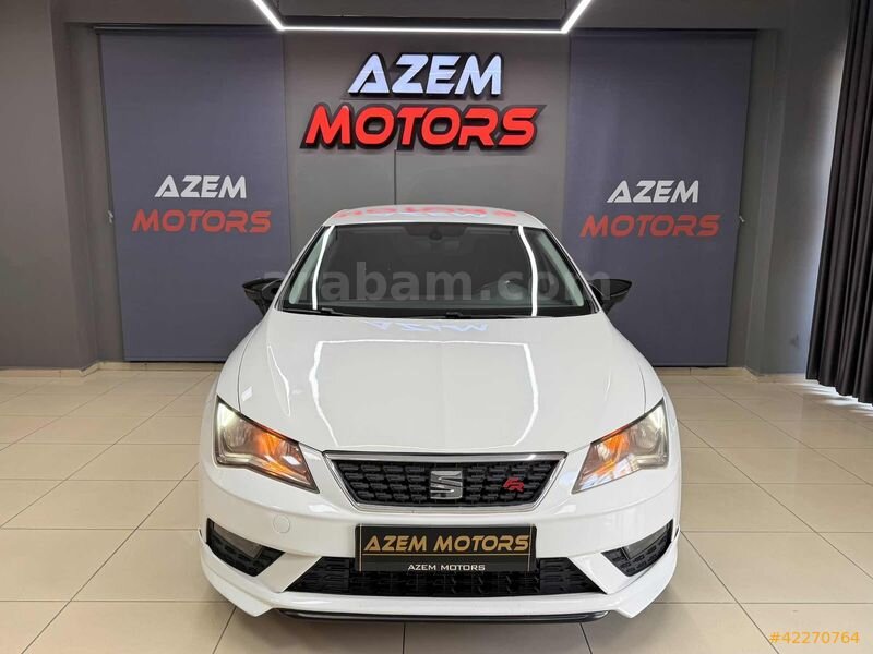 Galeriden Seat Leon 1.6 TDI Style 2017 Model İzmir 224.000 km Beyaz