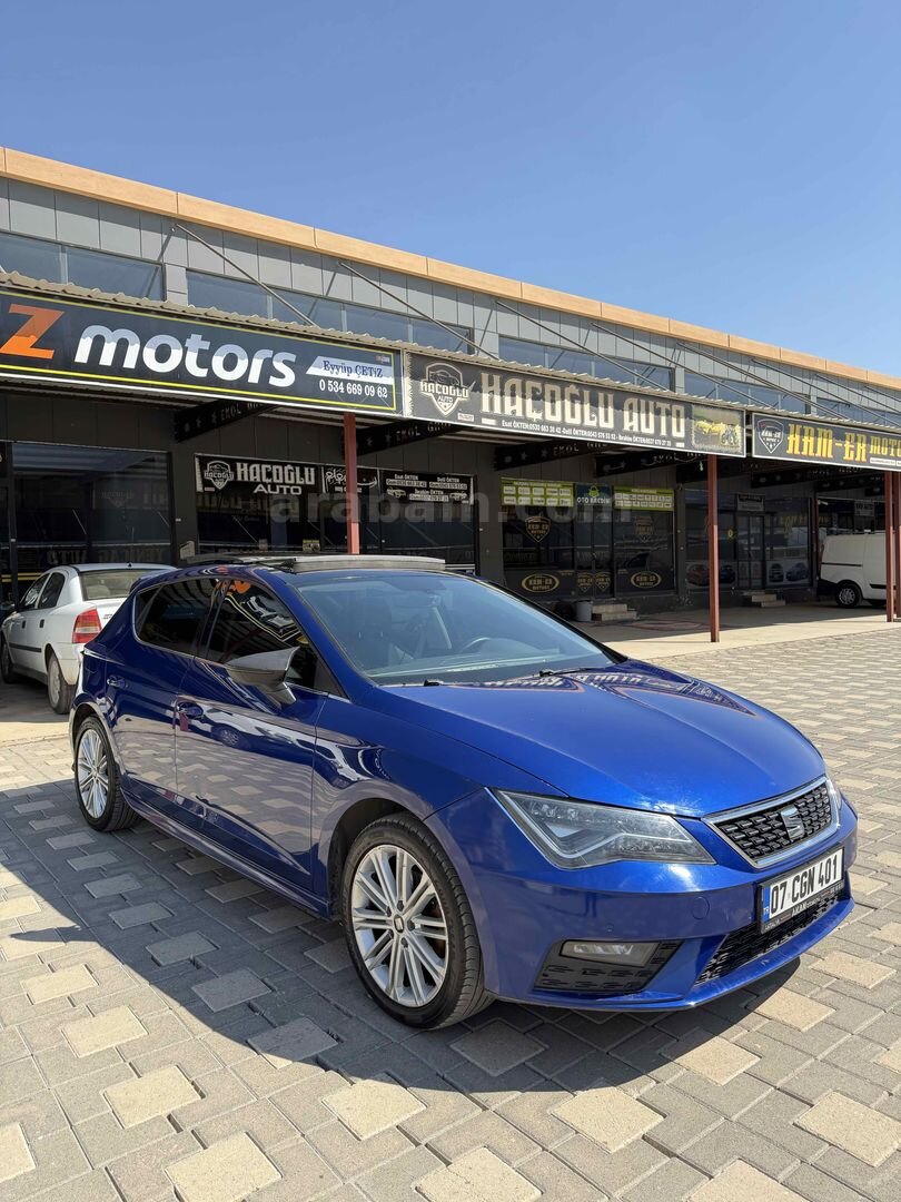 Galeriden Seat Leon 1.6 TDI Xcellence 2018 Model Şanlıurfa 198.000 km Lacivert 3