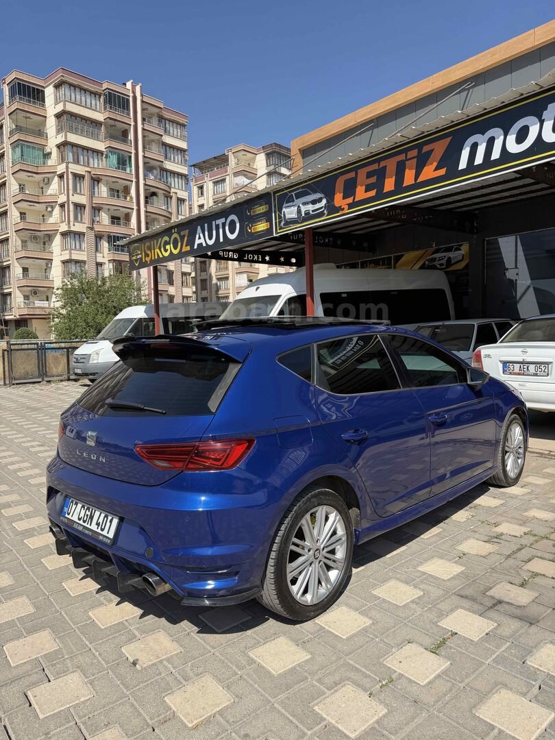 Galeriden Seat Leon 1.6 TDI Xcellence 2018 Model Şanlıurfa 198.000 km Lacivert 6