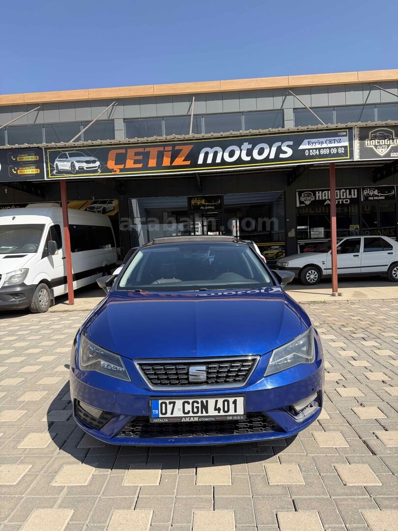 Galeriden Seat Leon 1.6 TDI Xcellence 2018 Model Şanlıurfa 198.000 km Lacivert 1