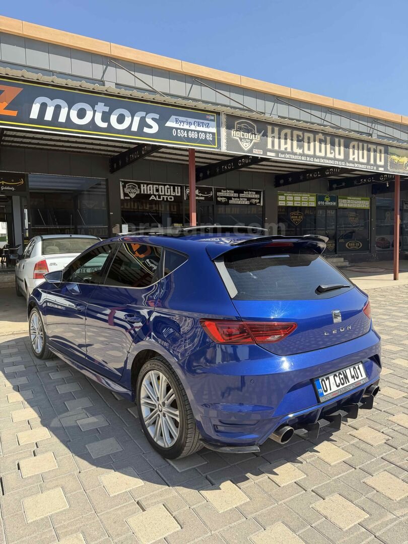 Galeriden Seat Leon 1.6 TDI Xcellence 2018 Model Şanlıurfa 198.000 km Lacivert 5