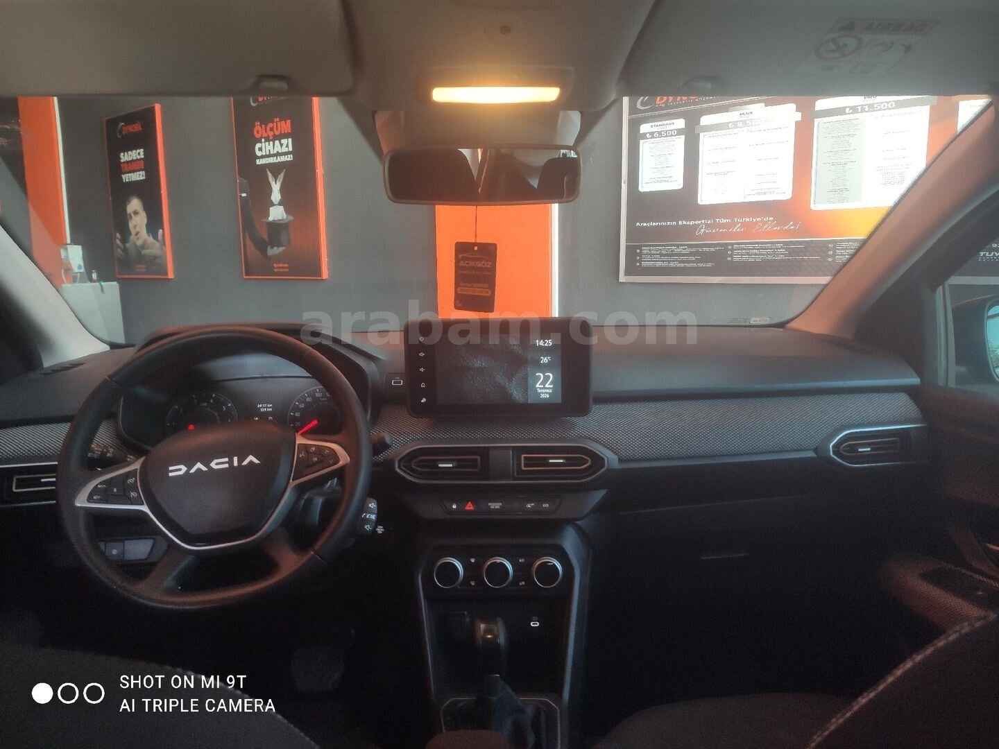 Sahibinden Dacia Sandero 1.0 TCe Extreme 2025 Model Nevşehir 24.000 km Gri (metalik) 6