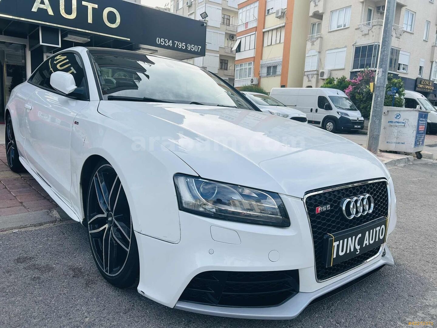 Galeriden Audi A5 Coupe 1.8 TFSI 2011 Model Antalya 211.000 km Beyaz 6