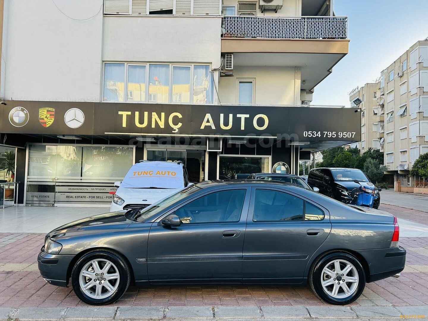 Galeriden Volvo S60 2.0 T 2004 Model Antalya 328.000 km Füme 1