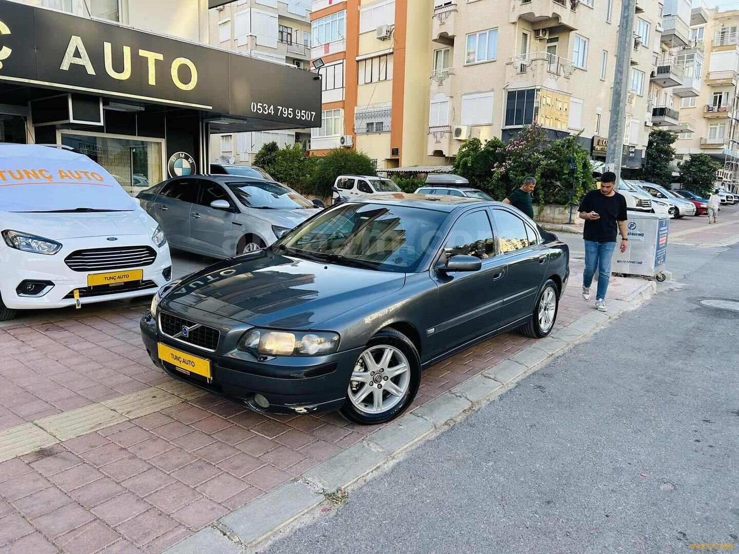 Galeriden Volvo S60 2.0 T 2004 Model Antalya 328.000 km Füme 4