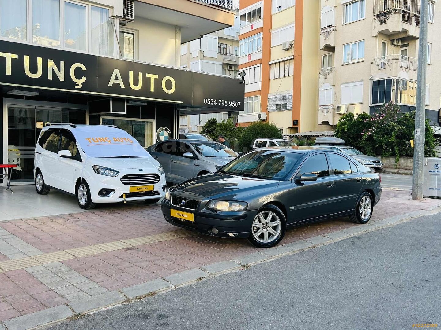 Galeriden Volvo S60 2.0 T 2004 Model Antalya 328.000 km Füme 5