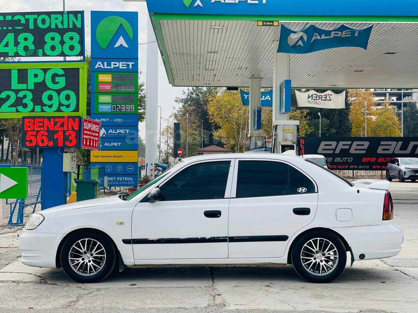 Sahibinden Hyundai Accent 1.3 Admire 2006 Model Adıyaman 298.000 km Beyaz 2