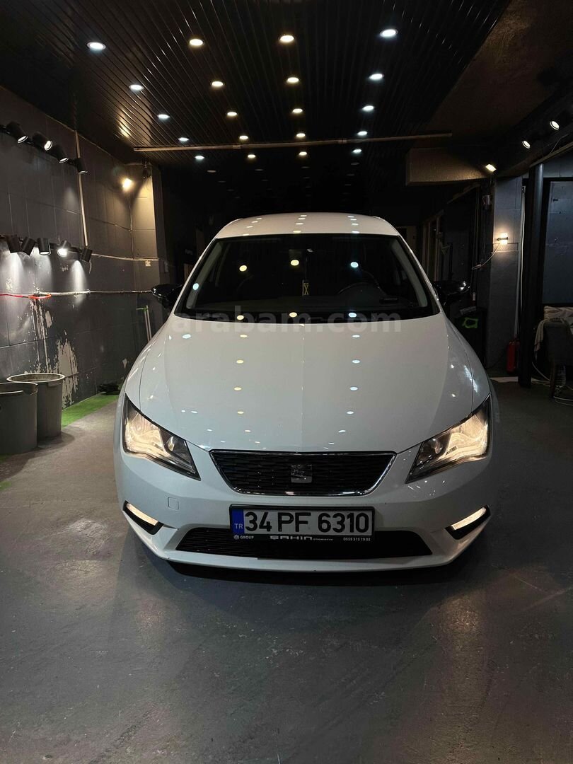 Sahibinden Seat Leon 1.6 TDI Style 2016 Model Uşak 174.000 km Beyaz 3