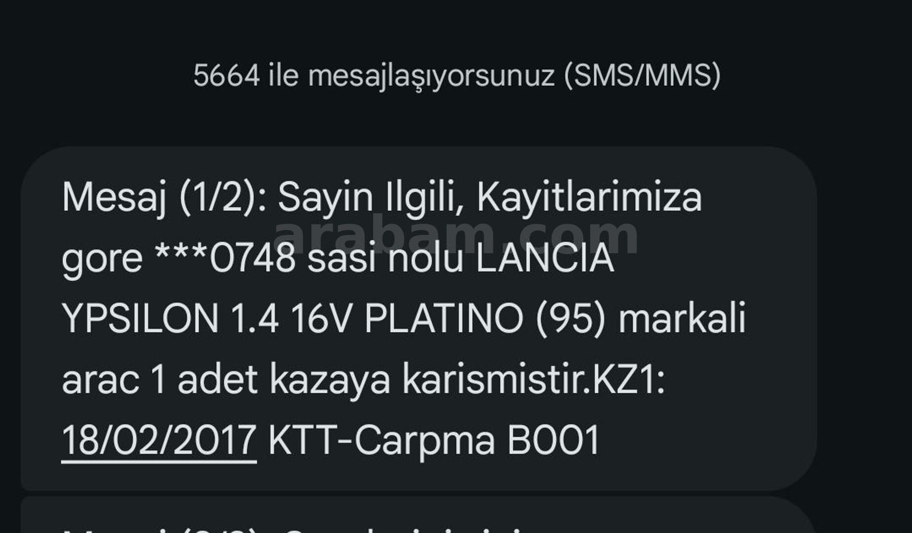 Sahibinden Lancia Ypsilon 1.4 2008 Model Antalya 179.000 km Diğer 2
