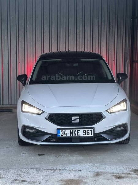 Galeriden Seat Leon 1.5 EcoTSI FR 2025 Model İstanbul 21.000 km Beyaz