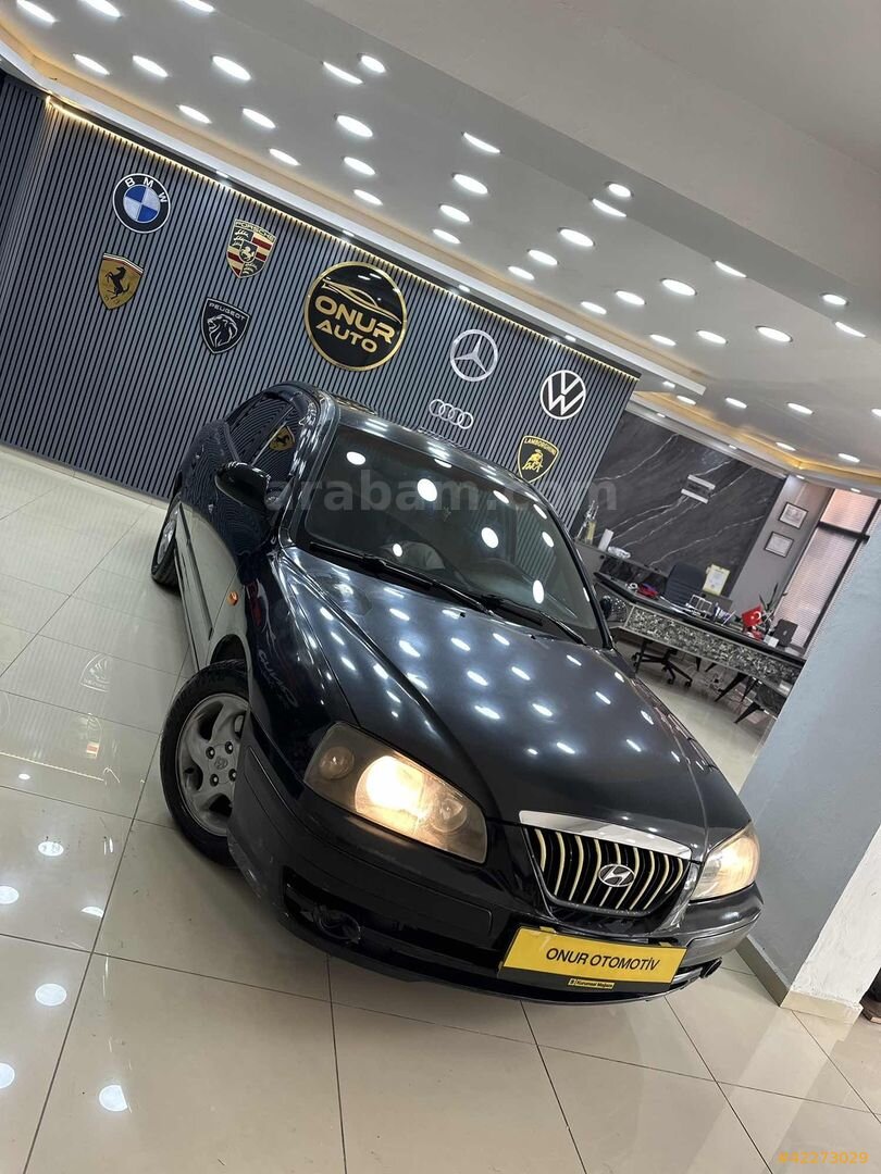 Galeriden Hyundai Elantra 1.6 GLS 2004 Model Hatay 330.000 km Siyah 6