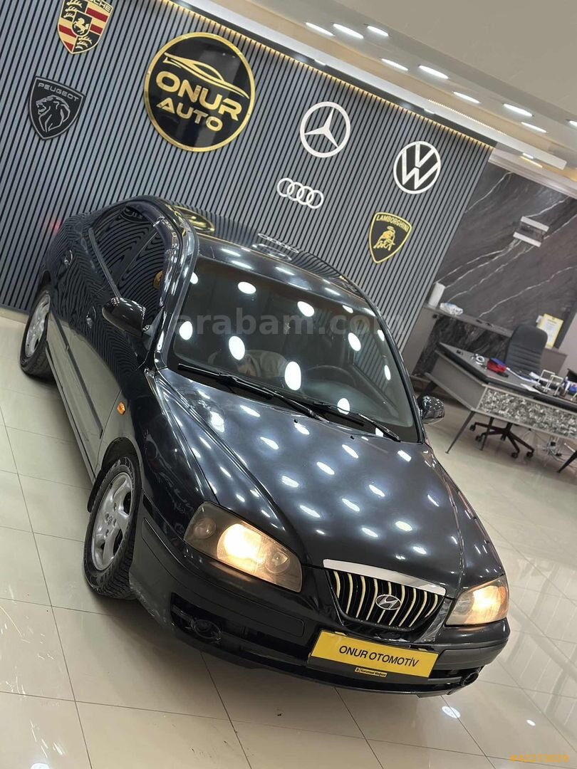 Galeriden Hyundai Elantra 1.6 GLS 2004 Model Hatay 330.000 km Siyah 2