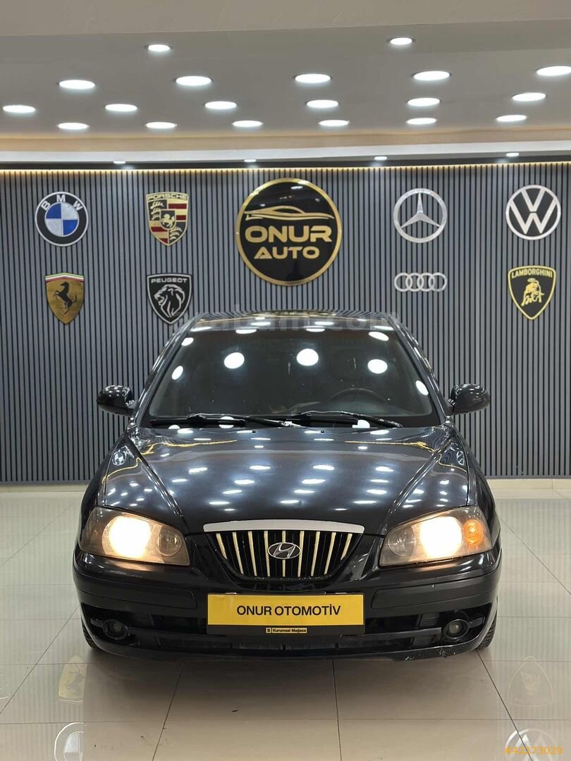 Galeriden Hyundai Elantra 1.6 GLS 2004 Model Hatay 330.000 km Siyah 1