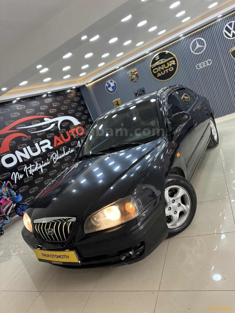 Galeriden Hyundai Elantra 1.6 GLS 2004 Model Hatay 330.000 km Siyah 7
