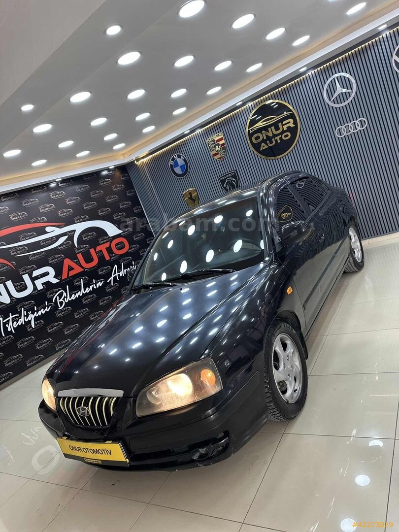 Galeriden Hyundai Elantra 1.6 GLS 2004 Model Hatay 330.000 km Siyah 4