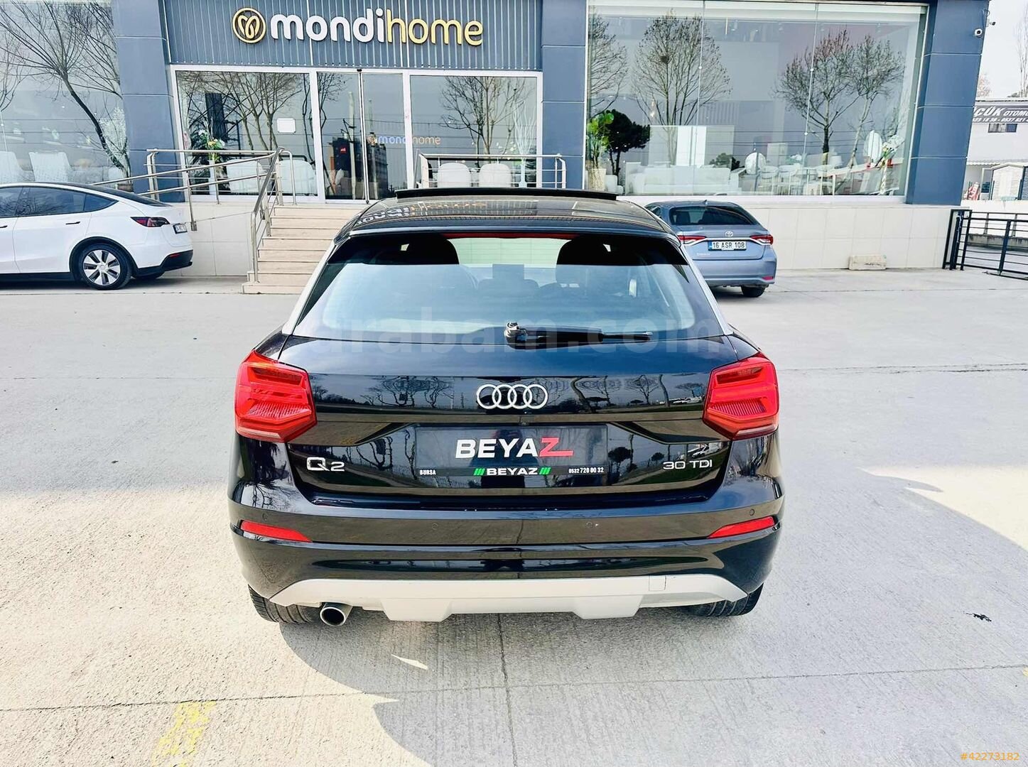 Galeriden Audi Q2 30 TDI Sport 2020 Model Bursa 95.000 km Siyah 7