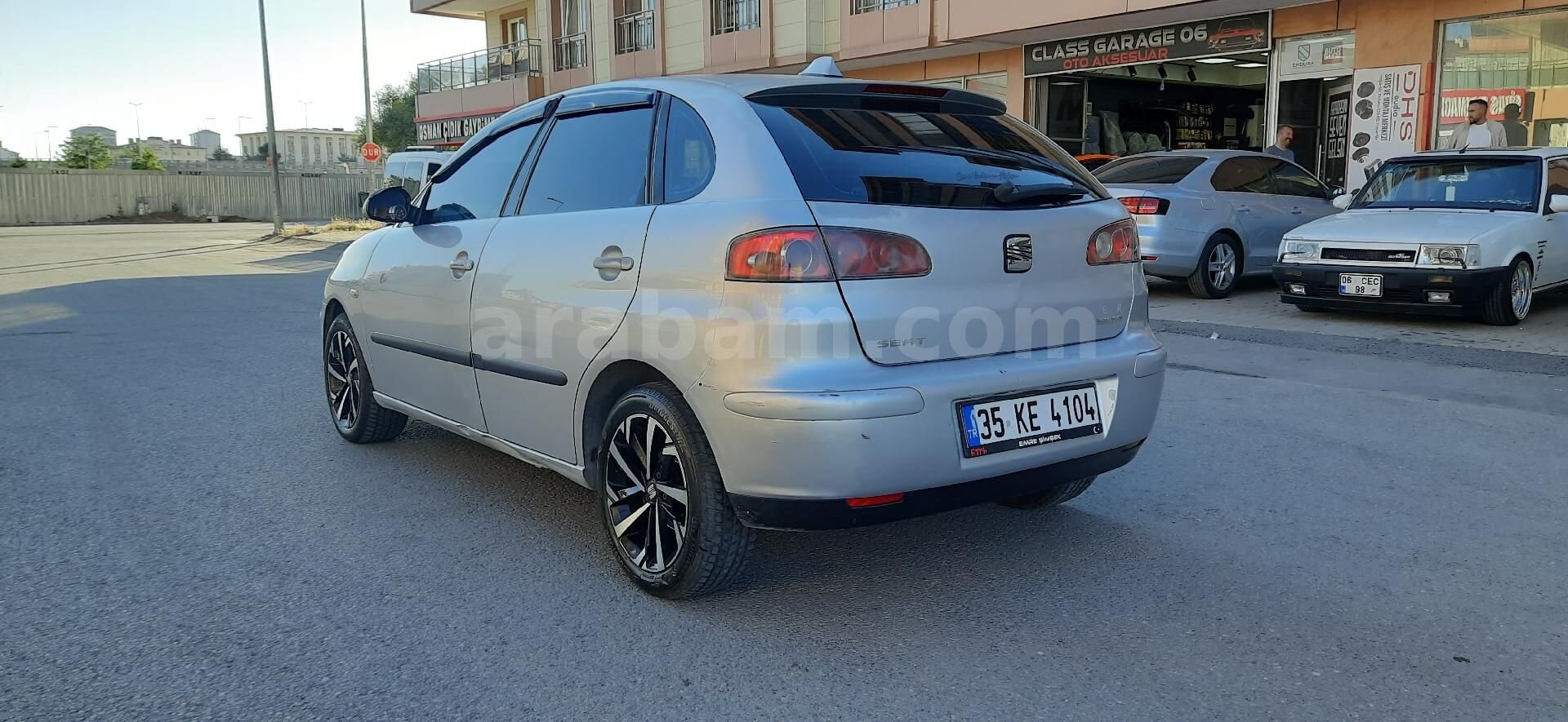 Sahibinden Seat Ibiza 1.4 Signo 2004 Model Sivas 256.000 km Gri (Gümüş) 4