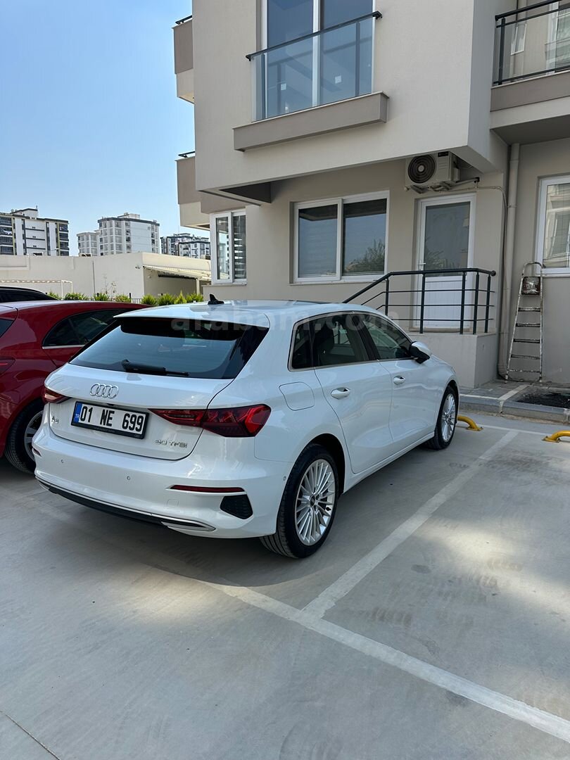 Sahibinden Audi A3 Sportback 30 TFSI Advanced 2021 Model Adana 56.950 km Beyaz 4