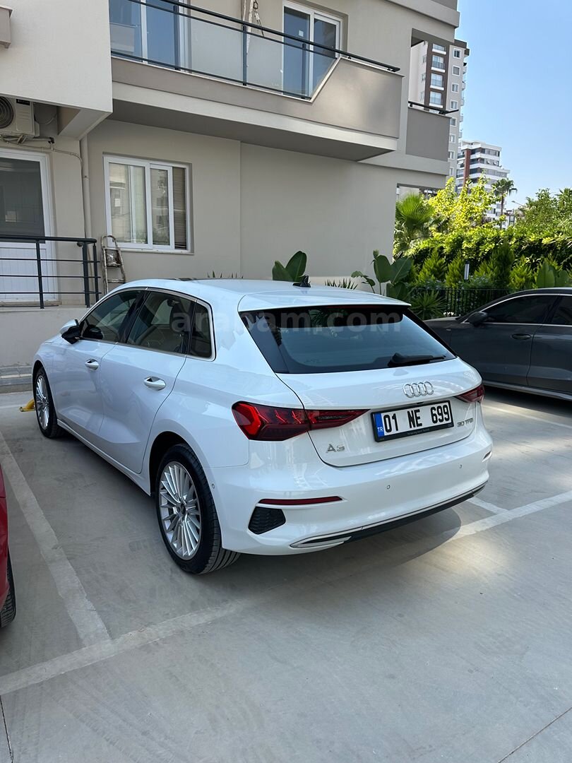 Sahibinden Audi A3 Sportback 30 TFSI Advanced 2021 Model Adana 56.950 km Beyaz 6