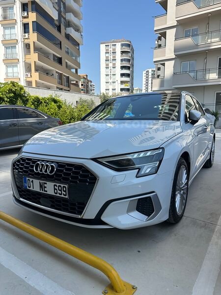 Sahibinden Audi A3 Sportback 30 TFSI Advanced 2021 Model Adana 56.950 km Beyaz