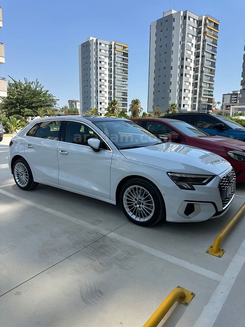Sahibinden Audi A3 Sportback 30 TFSI Advanced 2021 Model Adana 56.950 km Beyaz 3