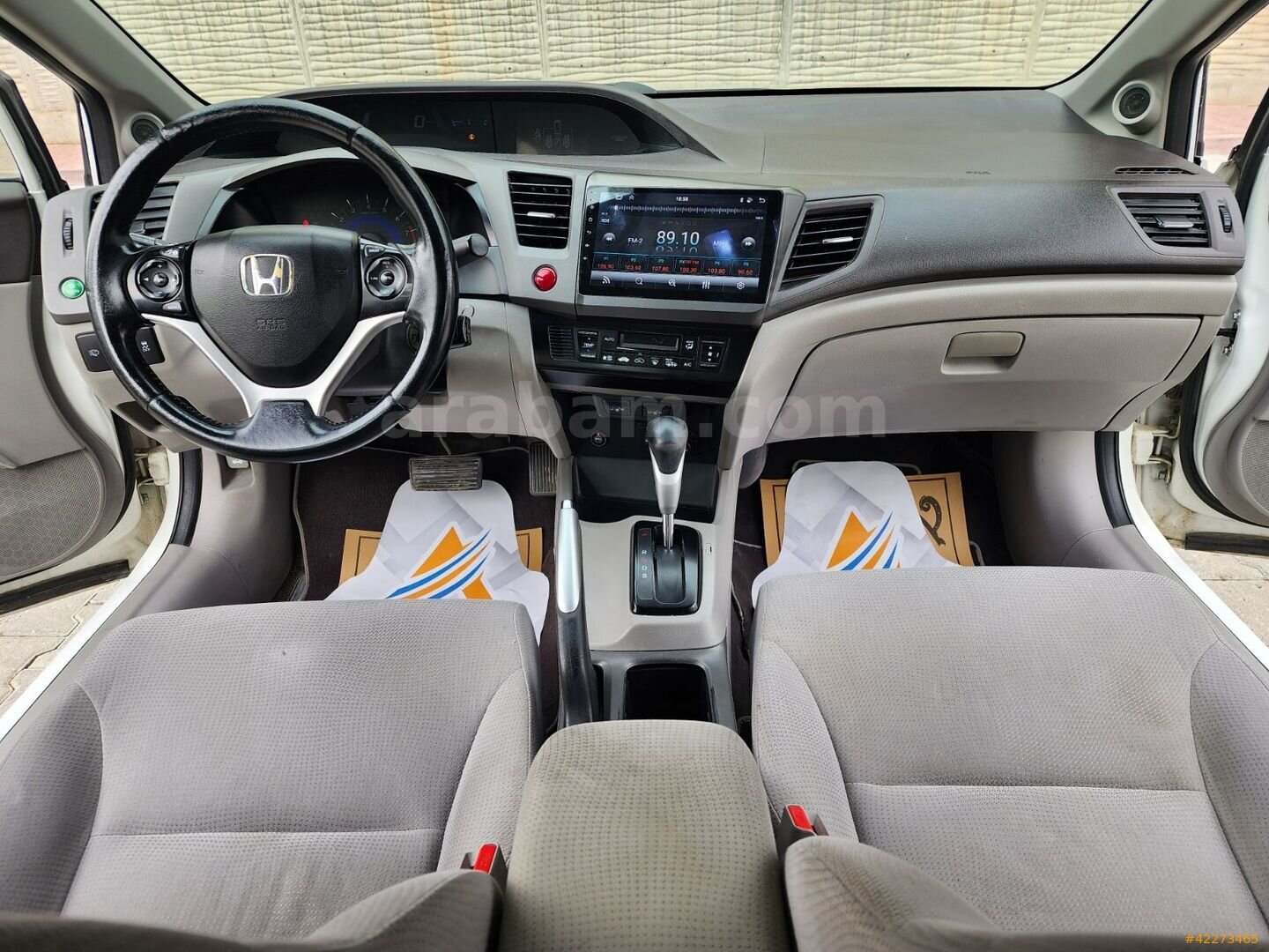 Galeriden Honda Civic 1.6i VTEC Elegance 2012 Model Konya 190.000 km Beyaz 7