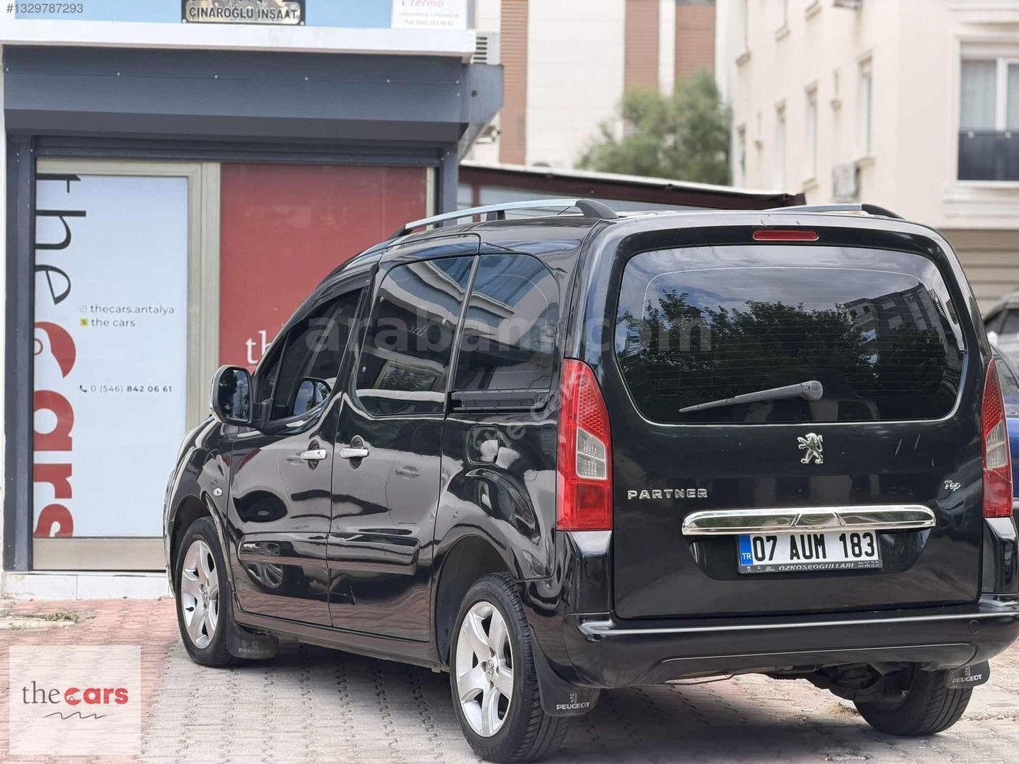 Galeriden Peugeot Partner 1.6 HDI Premium 2011 Model Antalya 280.000 km Siyah 6