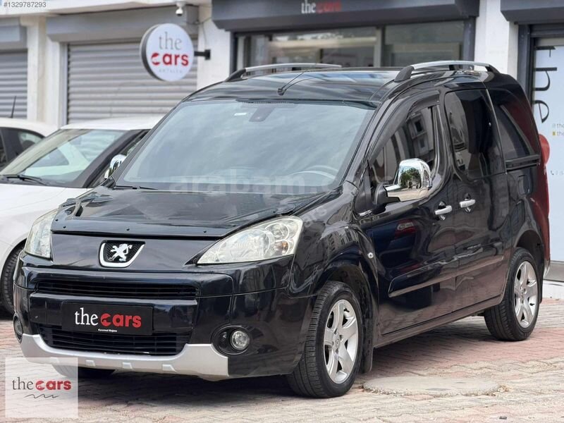 Galeriden Peugeot Partner 1.6 HDI Premium 2011 Model Antalya 280.000 km Siyah