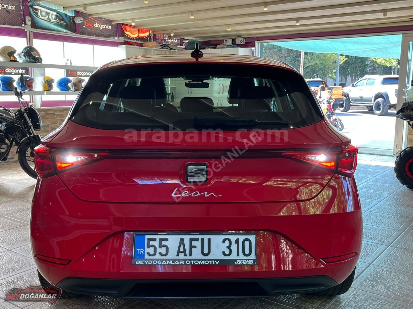 Galeriden Seat Leon 1.0 TSI Style 2021 Model Ankara 42.000 km Kırmızı 6