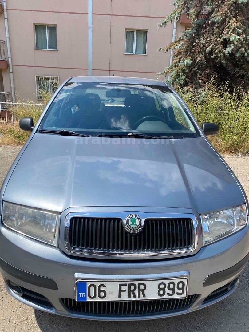 Sahibinden Skoda Fabia 1.4 Classic 2005 Model Ankara 393.000 km Gri 6