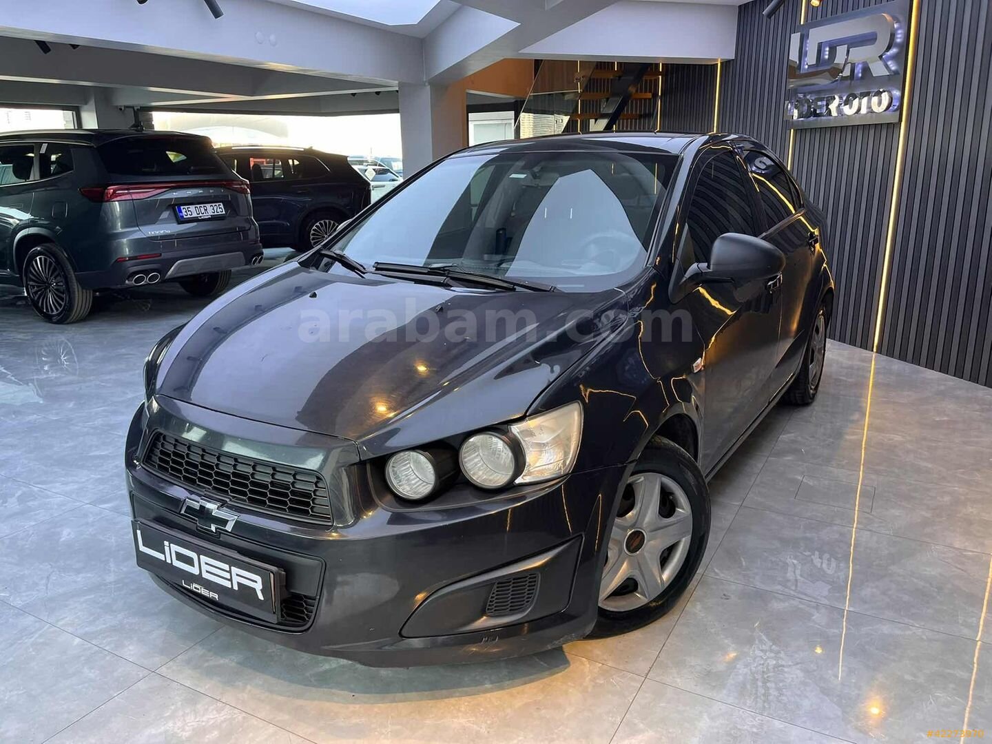 Galeriden Chevrolet Aveo 1.3 D LS 2012 Model İzmir 238.000 km Siyah 2