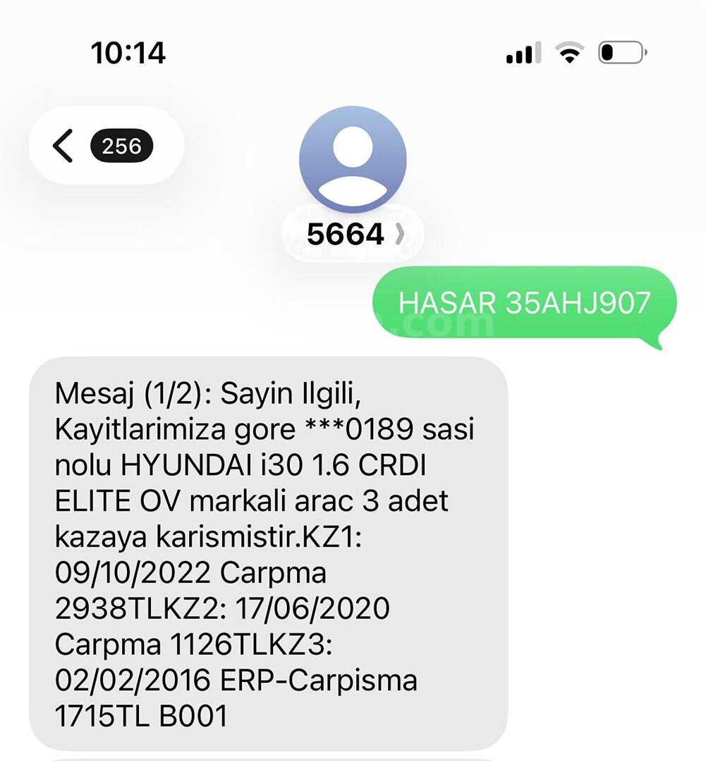 Sahibinden Hyundai i30 1.6 CRDi Elite 2013 Model İzmir 171.900 km Beyaz 2