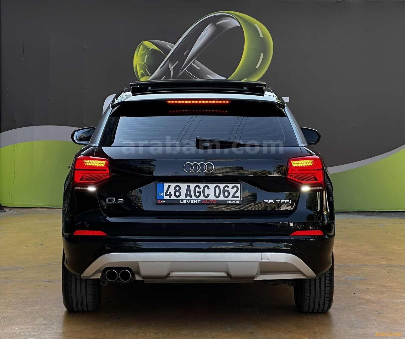 Galeriden Audi Q2 35 TFSI Sport 2019 Model İstanbul 118.000 km Siyah 7