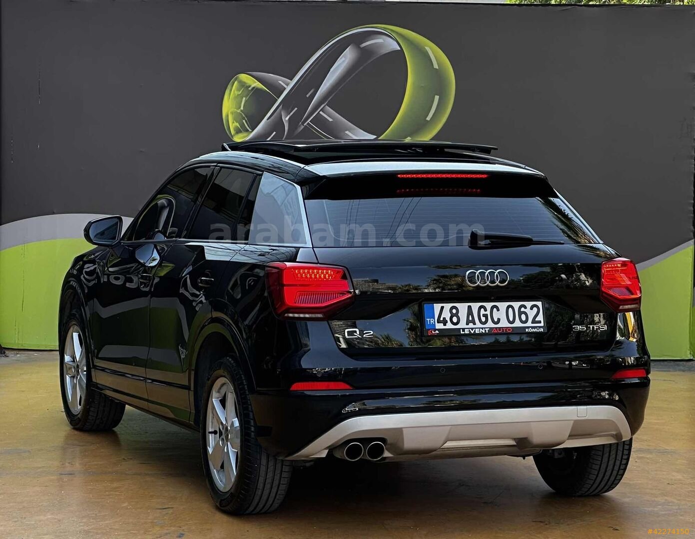 Galeriden Audi Q2 35 TFSI Sport 2019 Model İstanbul 118.000 km Siyah 6