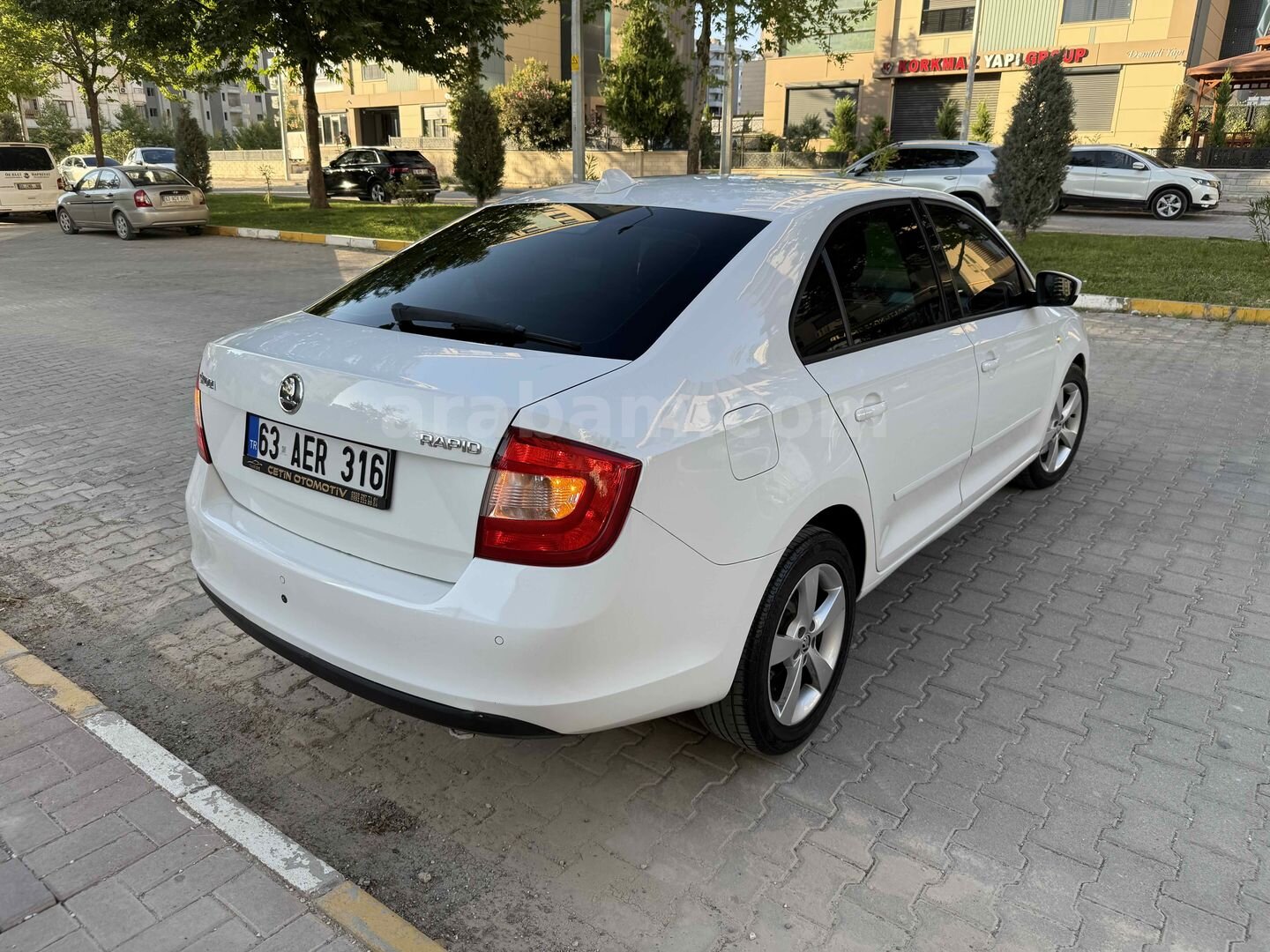 Galeriden Skoda Rapid 1.6 CR TDI Elegance 2013 Model Şanlıurfa 222.000 km Beyaz 6