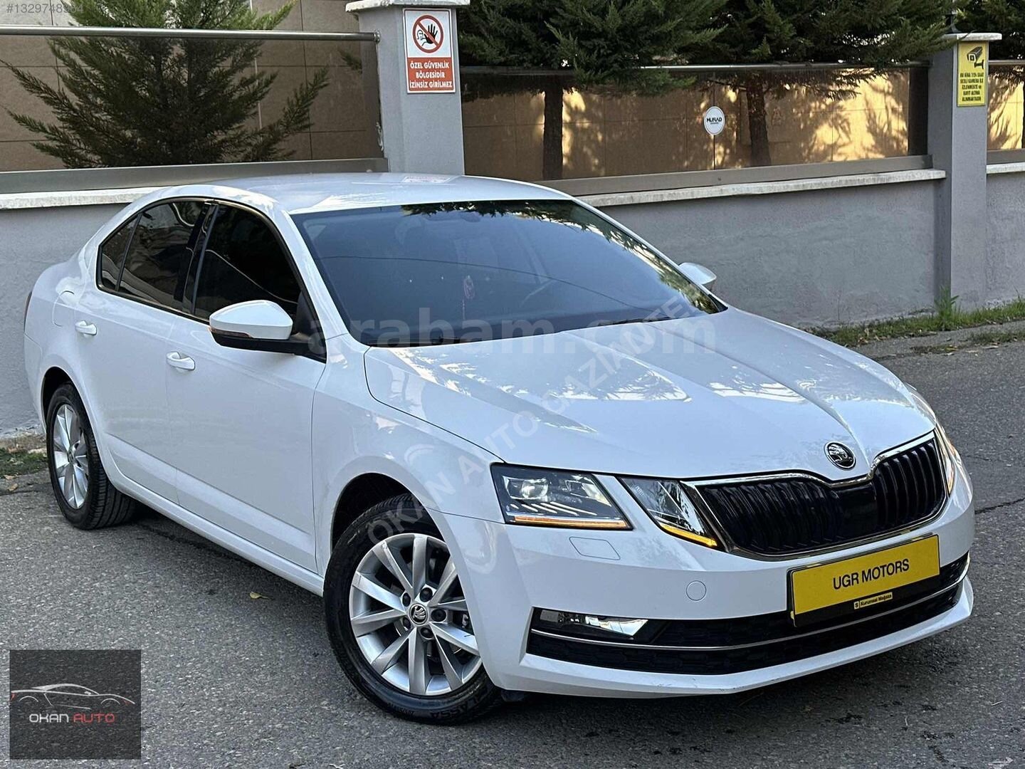 Galeriden Skoda Octavia 1.6 TDI Style 2017 Model Gaziantep 142.000 km Beyaz 1