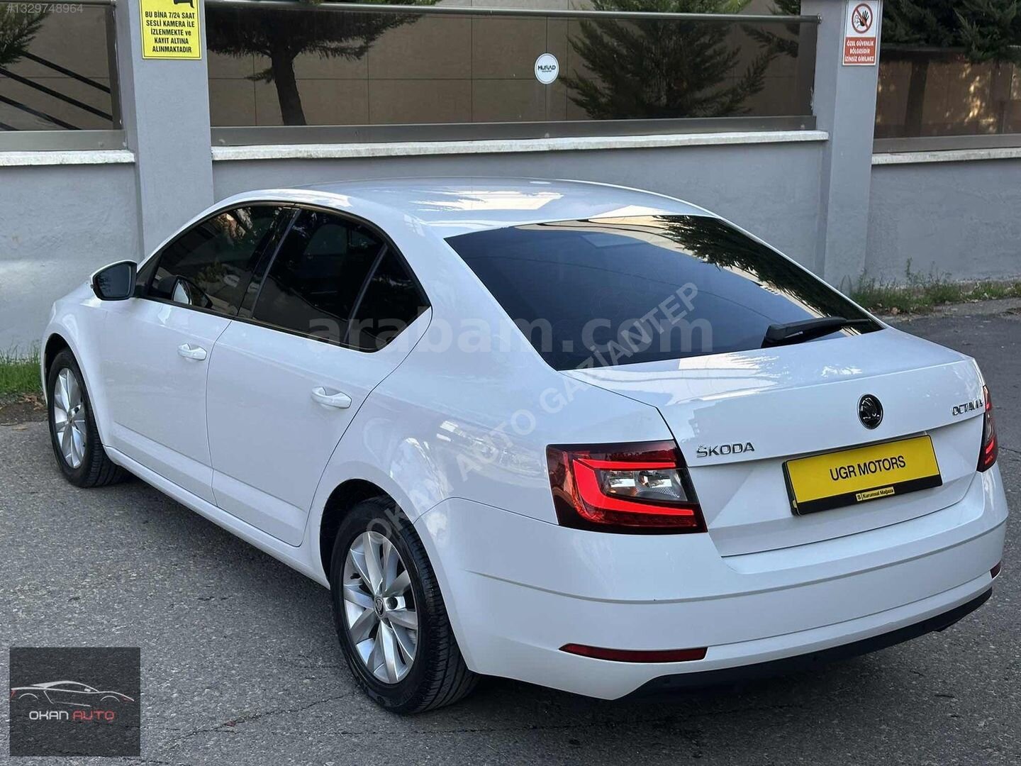 Galeriden Skoda Octavia 1.6 TDI Style 2017 Model Gaziantep 142.000 km Beyaz 5